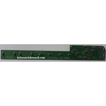 FD1443KEY , 19-20068 , 050603 , NECVOX , LCD  ,TV  ,TUŞ , TAKIMI