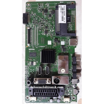 17MB82P , 10100102 , 2337988 , 27732139 , VESTEL , MAİN , BOARD , ANA , KART 40"