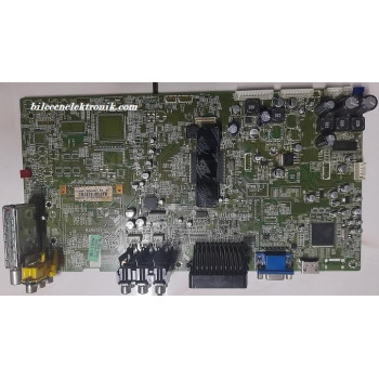 17MB12-2 , 160807LF , 26347239 , 20384486 , VESTEL , MAİN , BOARD , ANA , KART , 32"