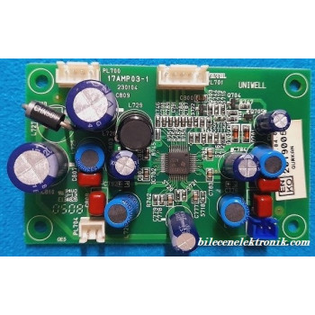 17AMP03-1 , 20190057 , VESTEL , AUDIO , BOARD , SES , KARTI