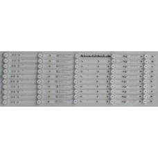 SN50LEDA10/0217 , 8D49-DNWR-A3510A , SUNNY , LED , BAR , TAKIM , 50" (ORJİNAL TAKIM)