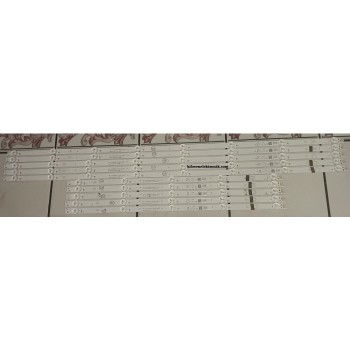 RF-CF650001AE30-0801 , RF-CF650001CE30-0801 , RF-CF650001BE30-0501 , RF-CF650001DE30-0501 , VES650QNTH-P2-Z01 , 65QA9700 , VESTEL , LED , BAR (ORJİNAL TAKIM)