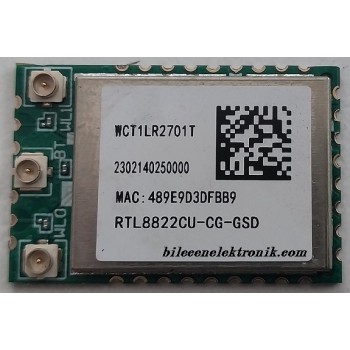 WCT1LR2701T , 2302140250000 , RTL8822CU-CG-GSD , Wİ-Fİ , BLUETOOTH , MODÜL